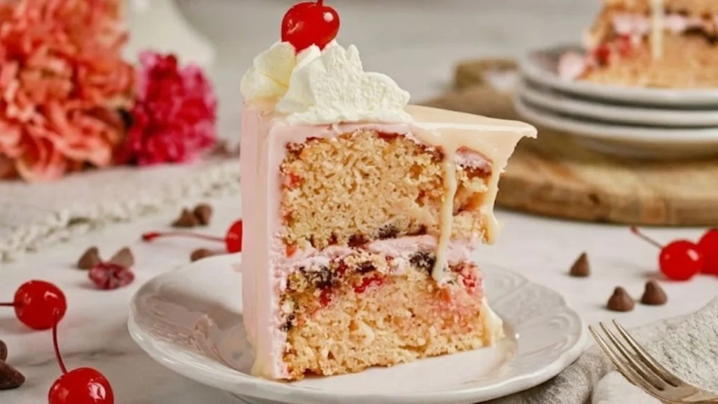 Cherry Vanilla Cake