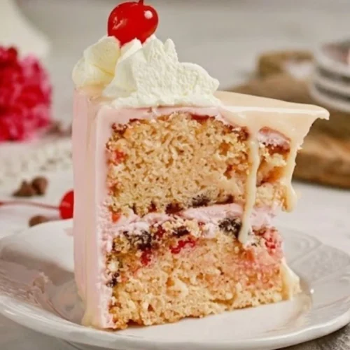 Cherry Vanilla Cake