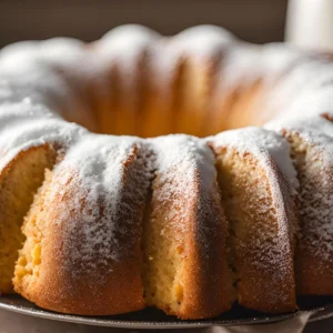 Vanilla Pudding Bundt Cake Recipe