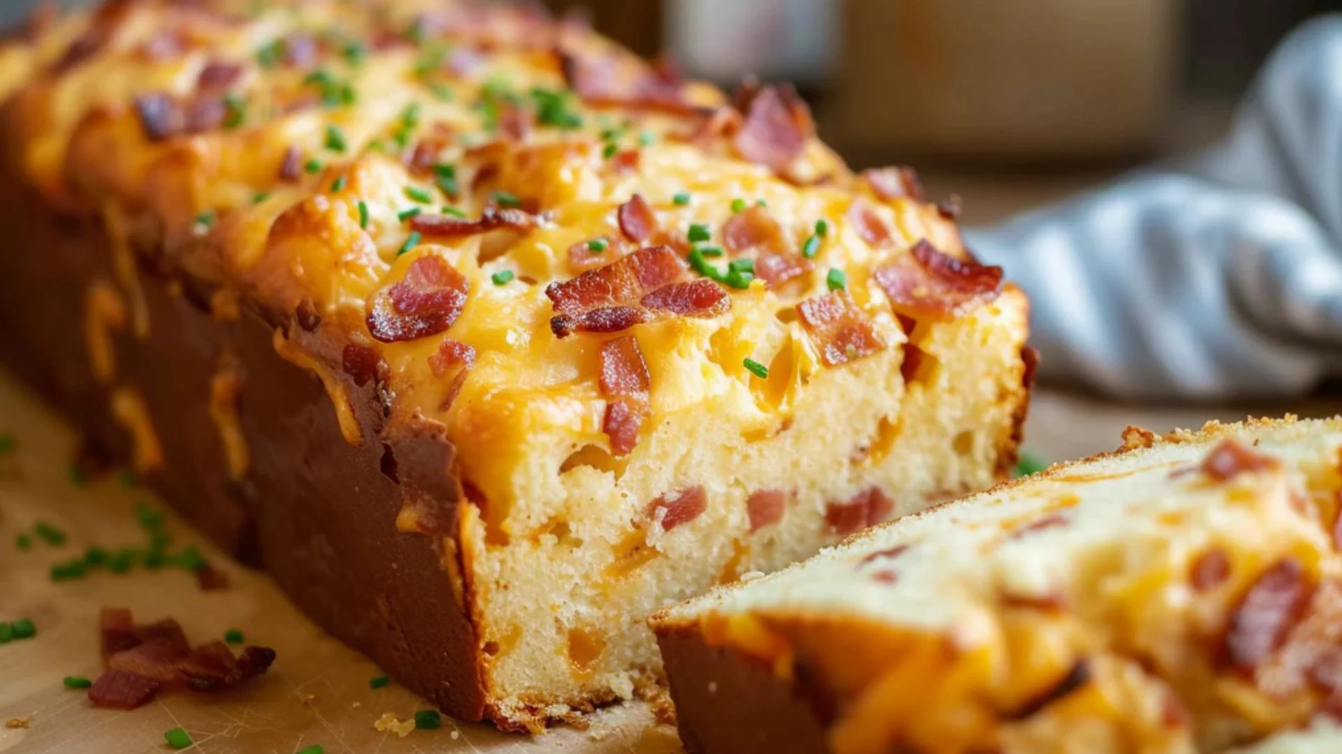 Cheese And Bacon Bread Recipe