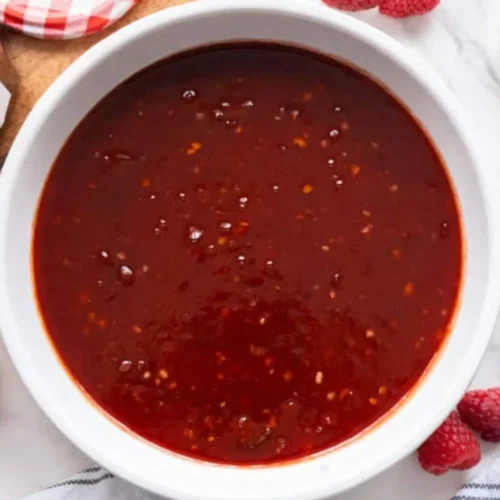 Raspberry Chipotle BBQ Sauce