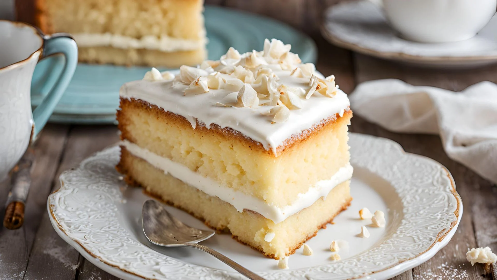 Ridiculous Vanilla Cake