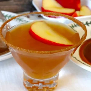 Caramel Apple Martini Drink Recipe