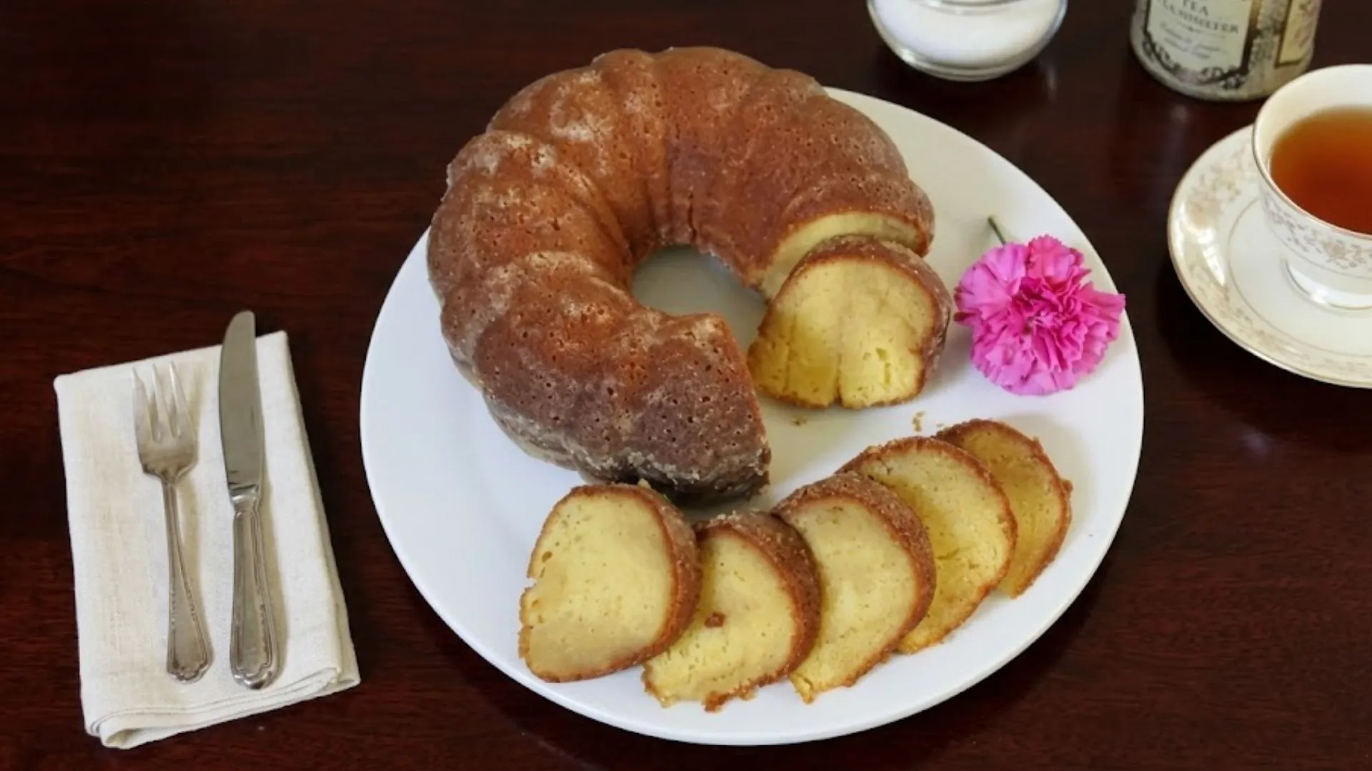 Vanilla Rum Cake