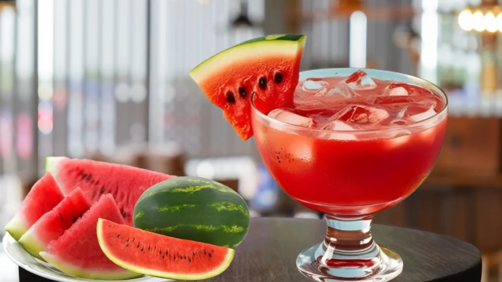 Watermelon Rum Drink