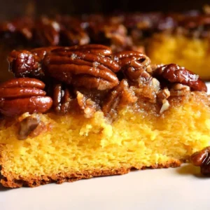 Pecan Upside Down Cake