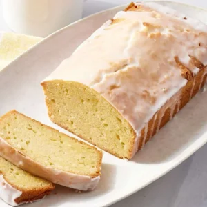 Vanilla Glazed Pound Cake