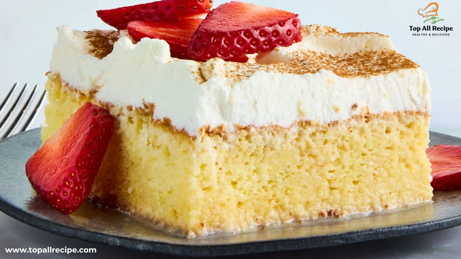 Biscoff Tres Leches Cake Recipe