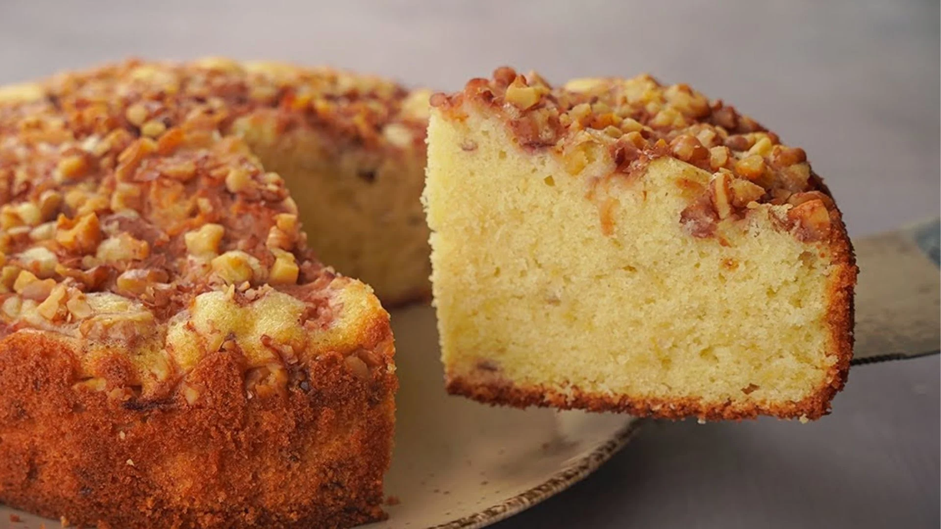 Cinnamon Walnut Cake Recipe