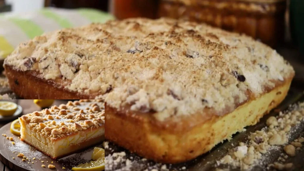 Lemon Crunch Cake Recipe
