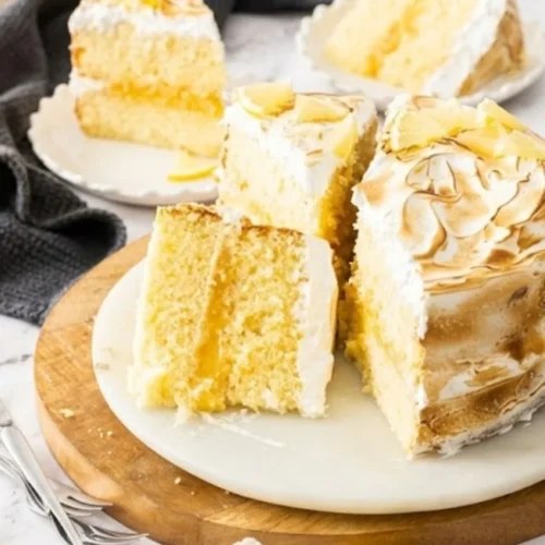 Lemon Meringue Cake Recipe