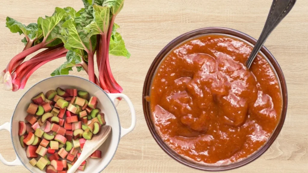 Rhubarb BBQ Sauce Recipe