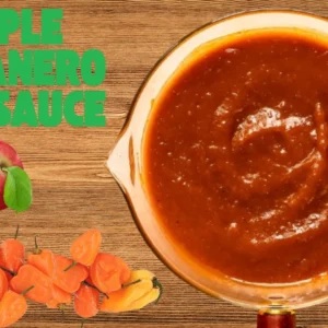 Apple Habanero BBQ Sauce