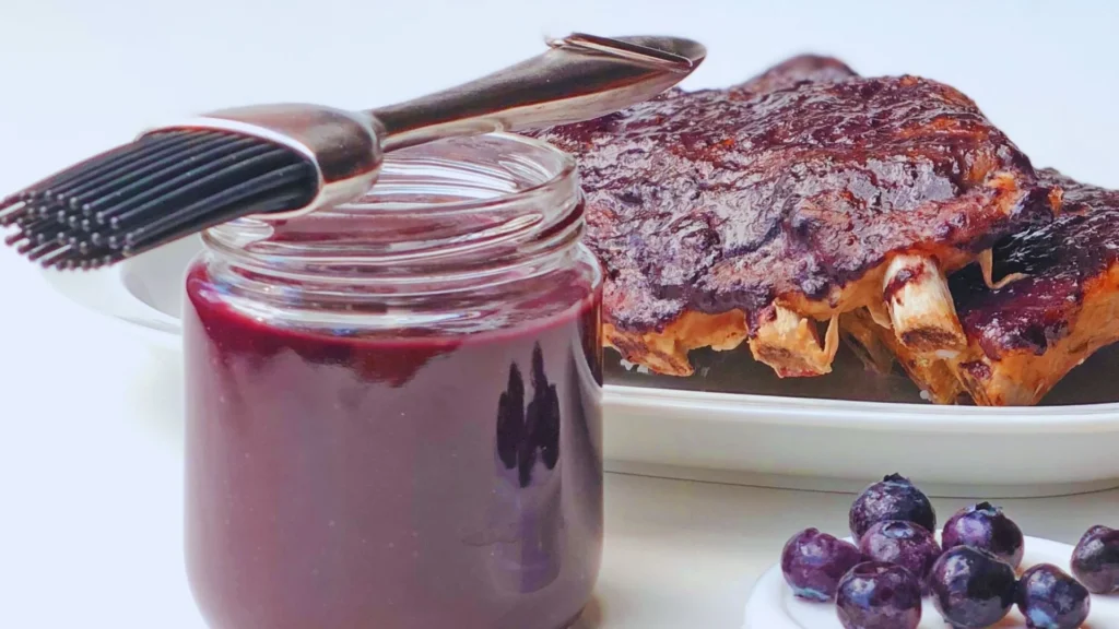 Blueberry Chipotle BBQ Sauce