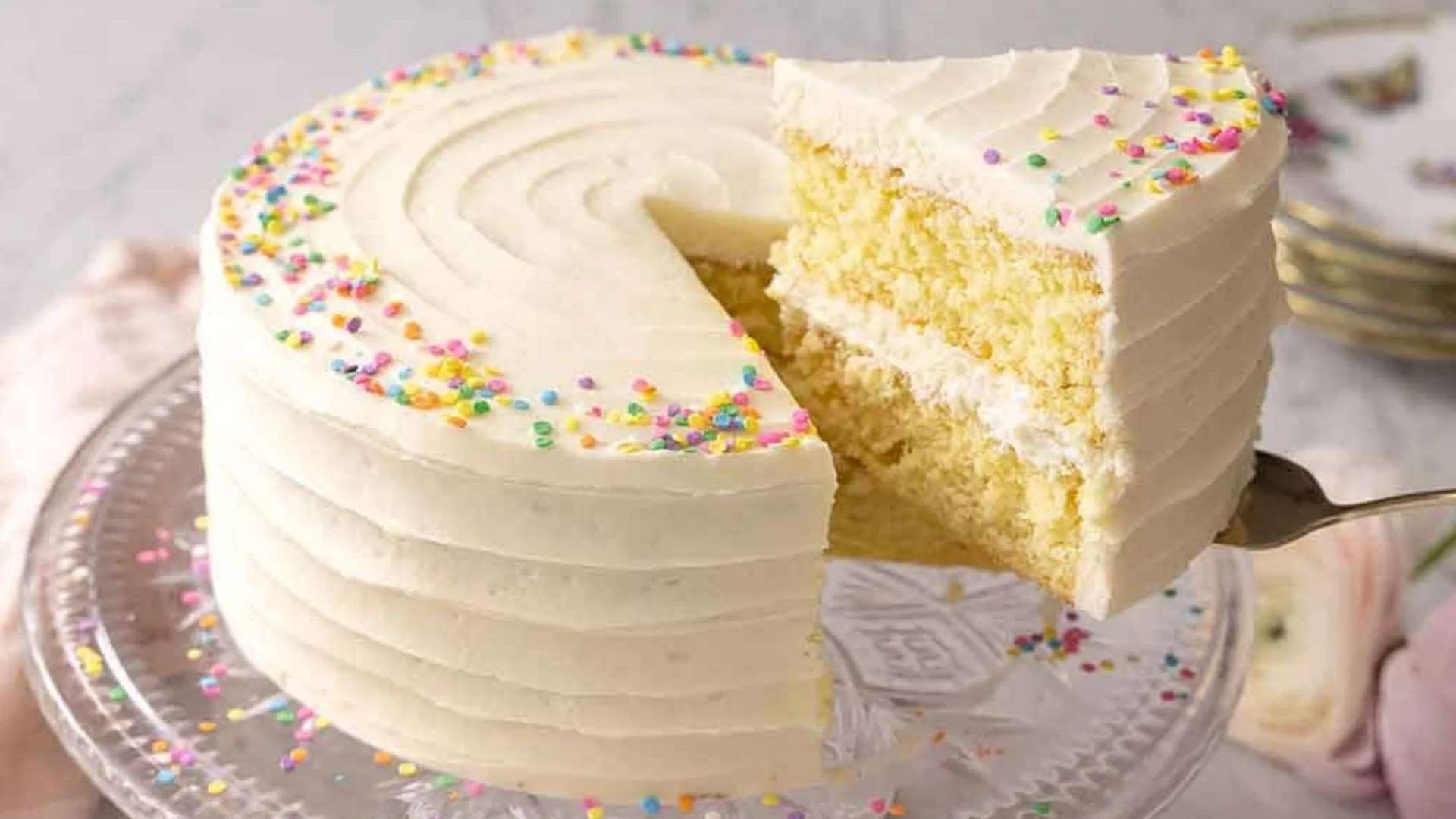 French Vanilla Cake Recipe
