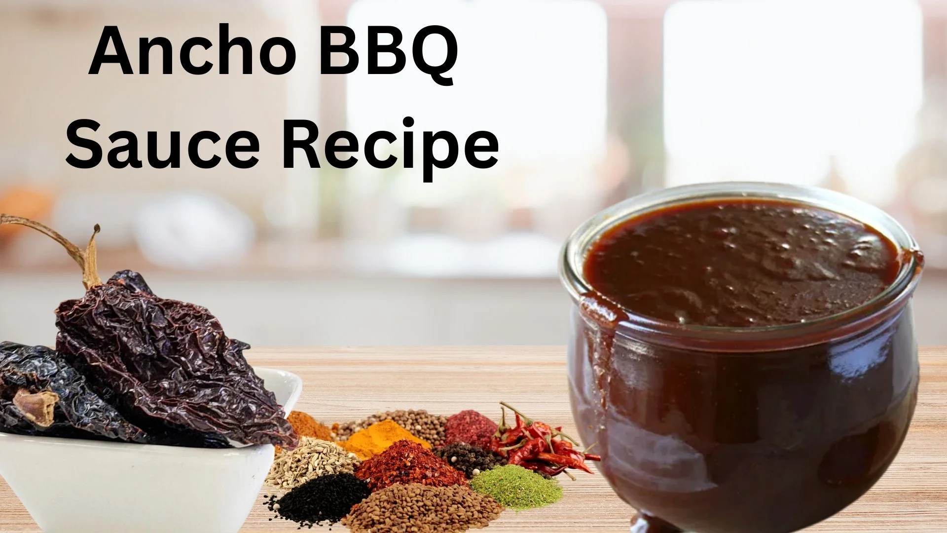 Ancho BBQ Sauce Recipe