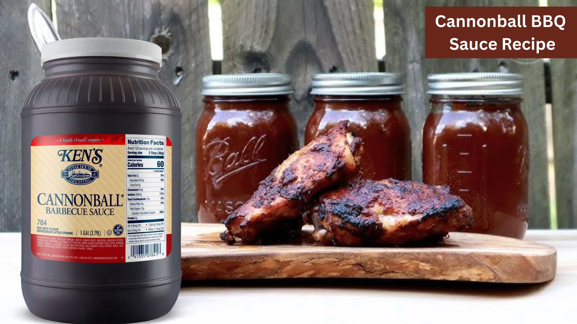 Cannonball BBQ Sauce Recipe