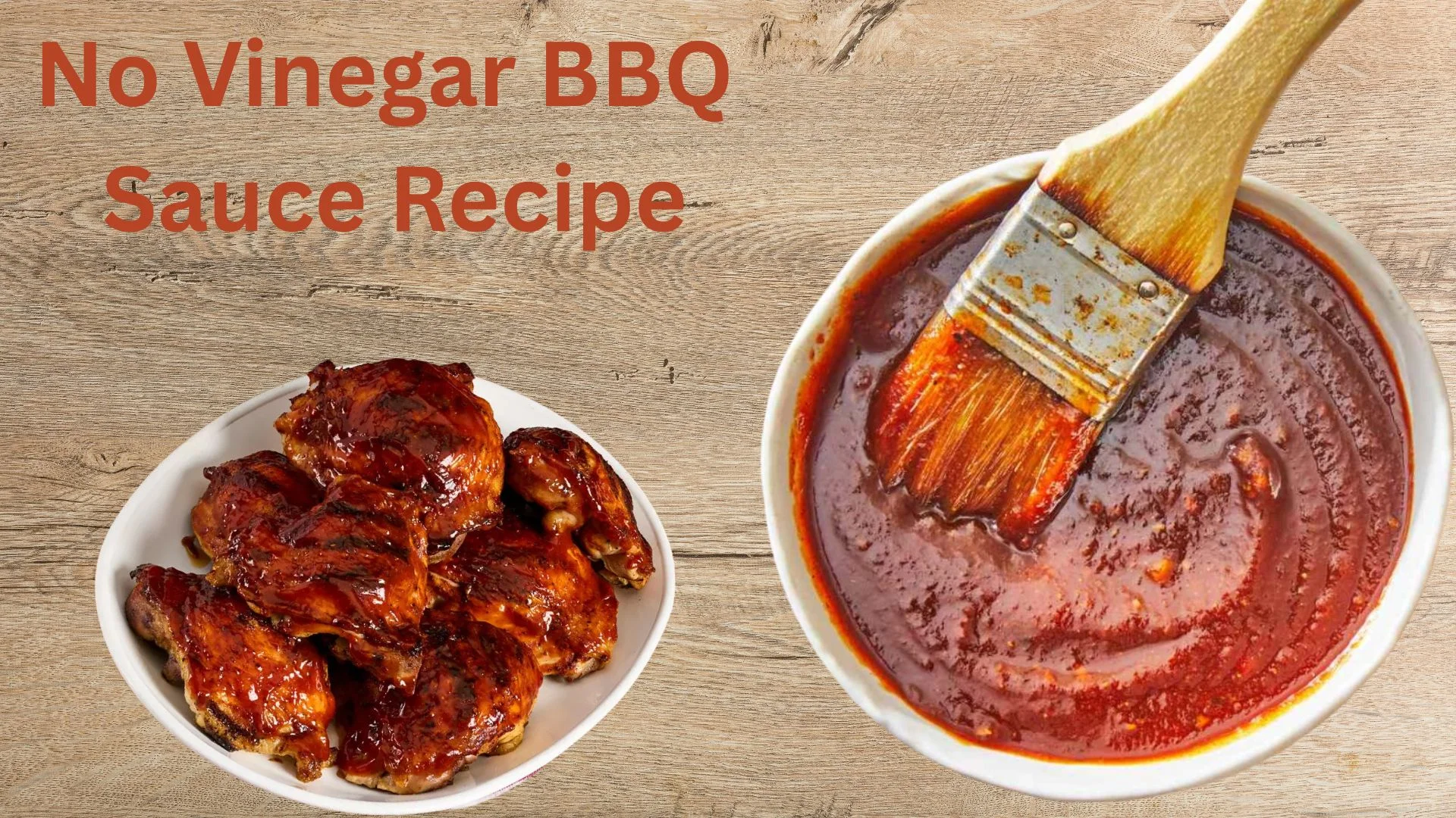 No Vinegar BBQ Sauce
