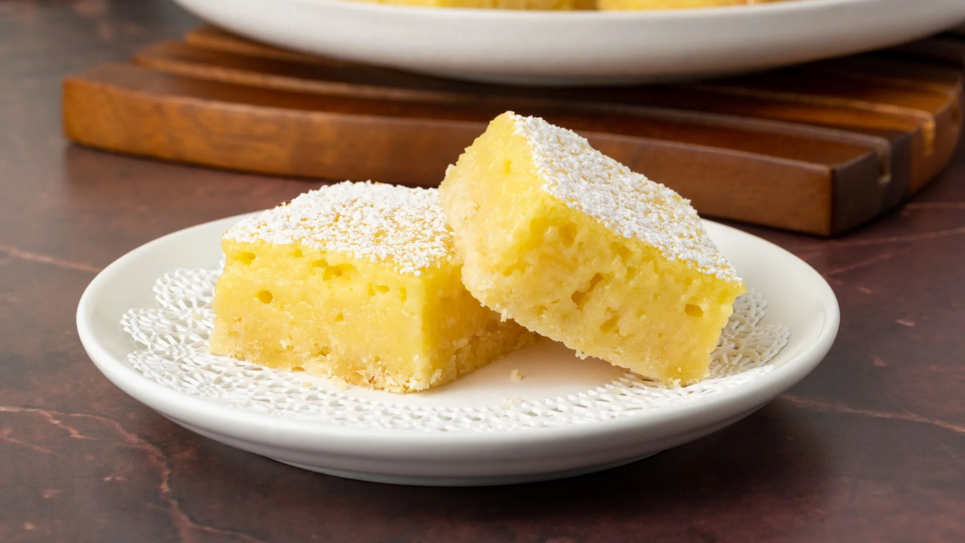 Lemon Custard Cake Recipe