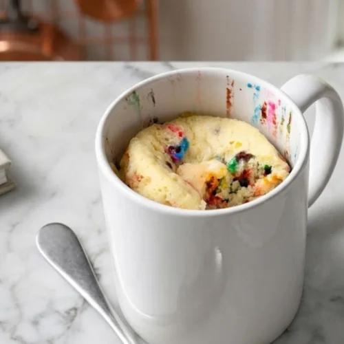 Vanilla Mug Cake Recipe