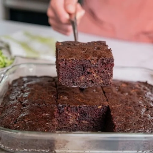 3 Ingredient Chocolate Zucchini Cake