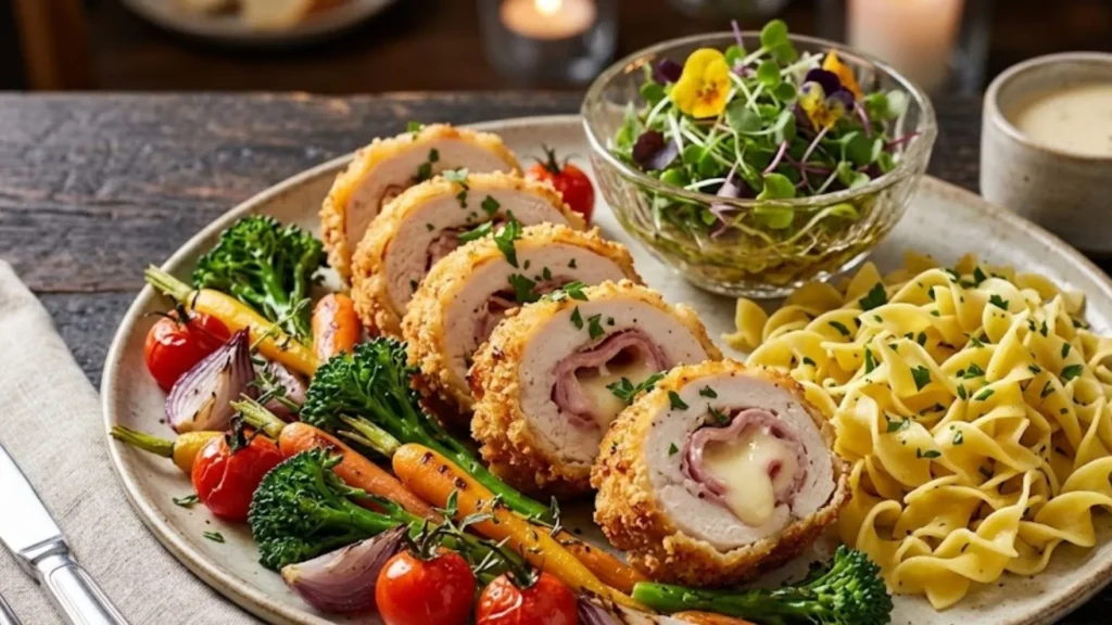 Chicken Cordon Bleu Sides Recipe